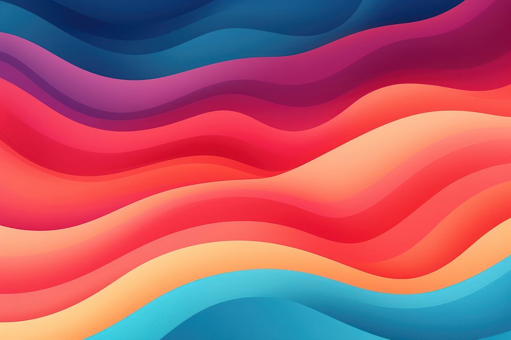 Wave backgrounds pattern creativity. AI generated Image by rawpixel.