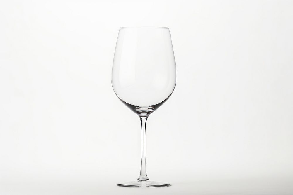 Wine glass white background transparent refreshment. AI generated Image by rawpixel.