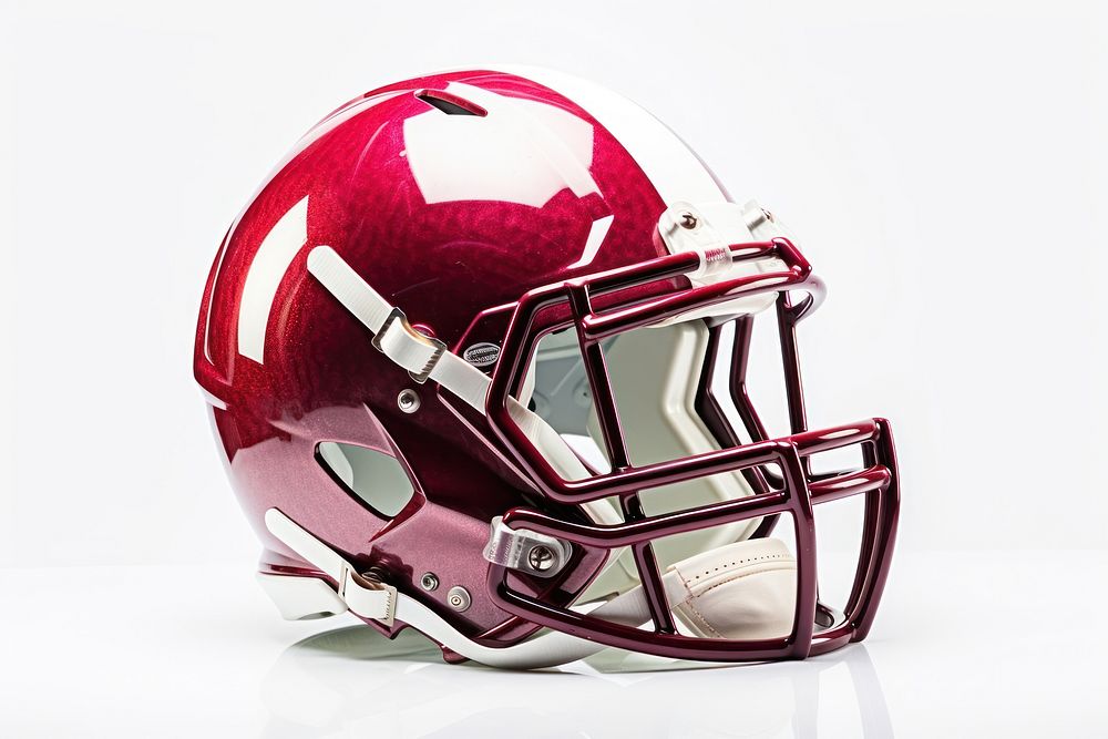 American football helmet sports red. AI generated Image by rawpixel.