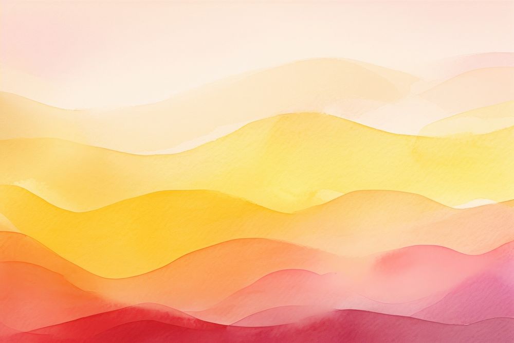 Blonde yellow and candy pink Gradients simple waves backgrounds tranquility creativity. 