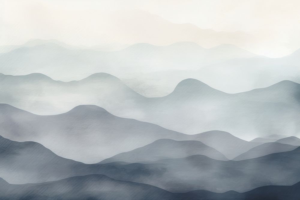 Minimal and modern grey backgrounds mountain nature. AI generated Image by rawpixel.