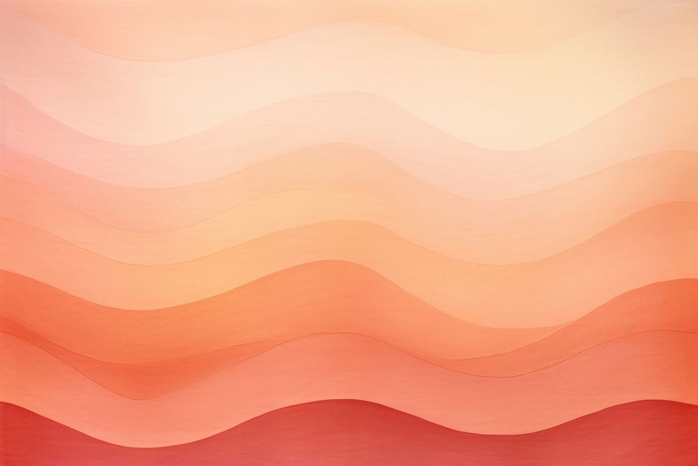 Peach Gradients simple waves backgrounds texture canvas. AI generated Image by rawpixel.