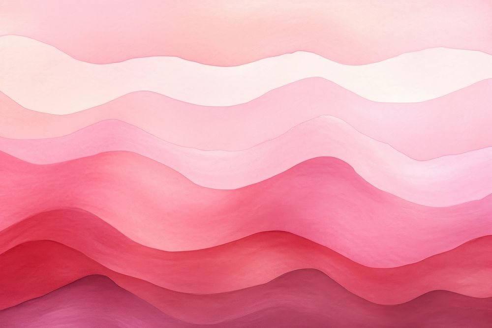 Raspberry pink and clay Gradients simple waves backgrounds petal creativity. AI generated Image by rawpixel.