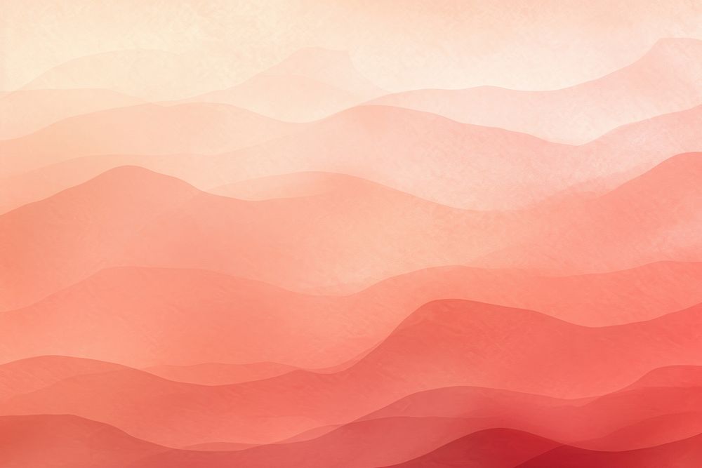 Salmon color Gradients simple waves backgrounds texture petal. AI generated Image by rawpixel.