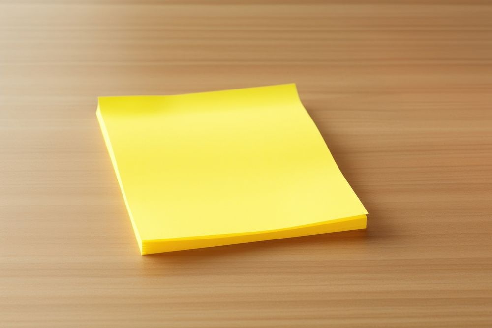 Blank sticky note simplicity document absence. AI generated Image by rawpixel.