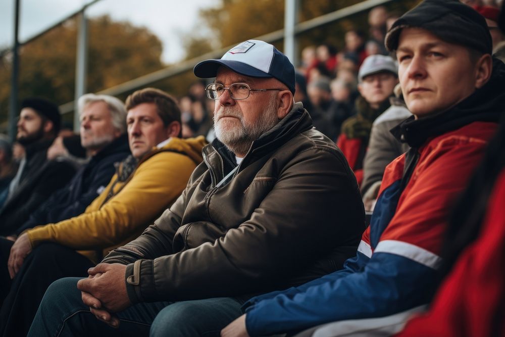 People are watching audience sports adult. AI generated Image by rawpixel.