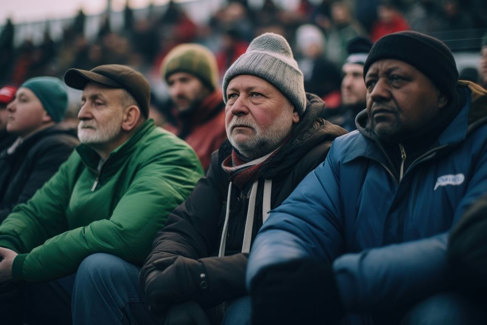 People are watching audience sports adult. AI generated Image by rawpixel.