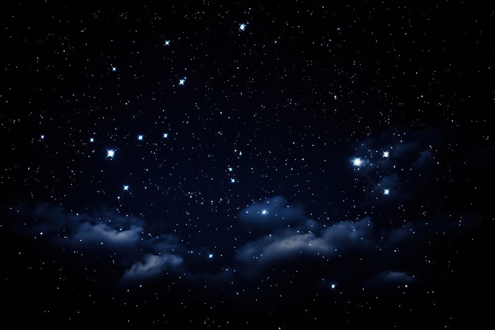 Nightsky backgrounds astronomy outdoors. AI generated Image by rawpixel.