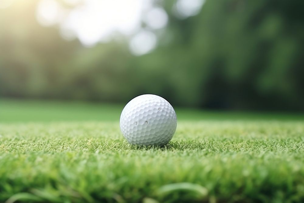 Golf outdoors sports nature. AI generated Image by rawpixel.