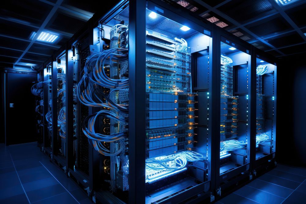 Network server computer architecture electricity | Premium Photo - rawpixel