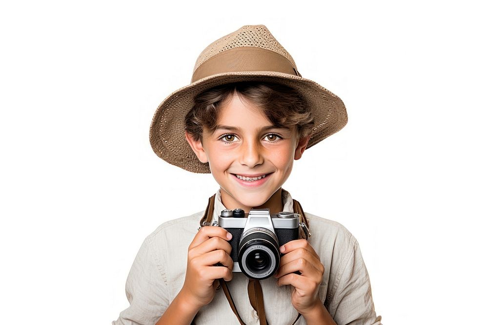 Boy portrait camera adult. AI generated Image by rawpixel.