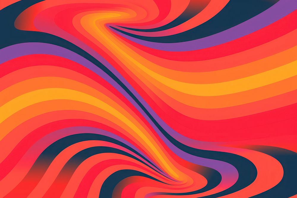 Minimalistic psychedelic style poster art Free Photo Illustration rawpixel