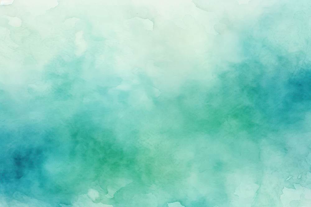 Blue green watercolor backgrounds turquoise texture. AI generated Image by rawpixel.