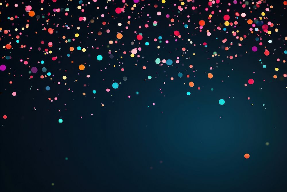 Confetti neon background backgrounds illuminated celebration. AI generated Image by rawpixel.