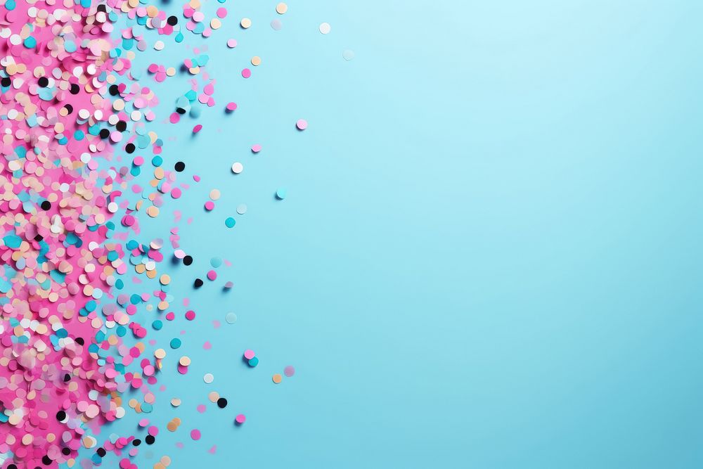 Confetti neon background backgrounds flower petal. AI generated Image by rawpixel.