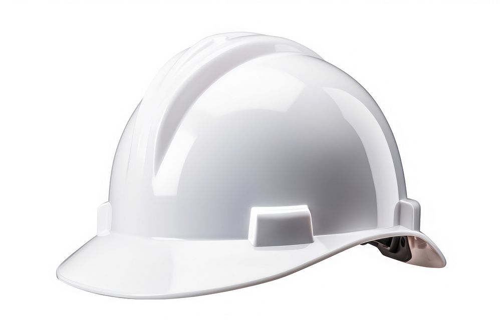 White safety helmet or hard cap hardhat development protection. AI generated Image by rawpixel.
