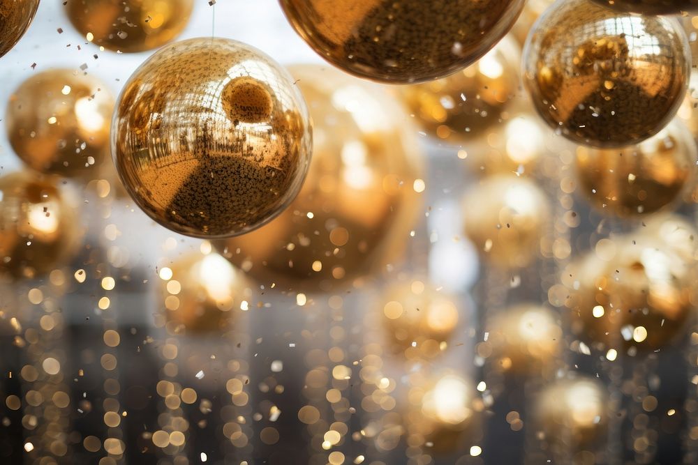 Decoration gold illuminated celebration. AI generated Image by rawpixel.