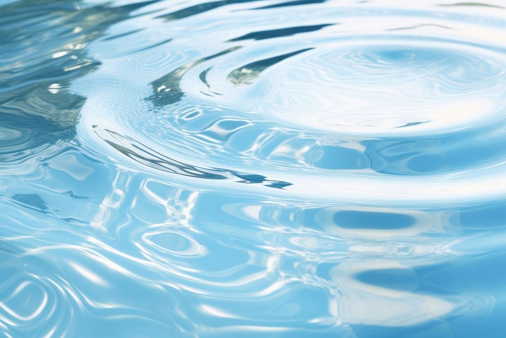 Circular water waves outdoors ripple pool. AI generated Image by rawpixel.