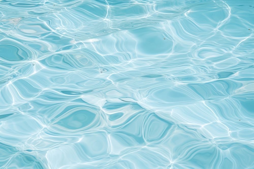 Water waves turquoise swimming outdoors. AI generated Image by rawpixel.