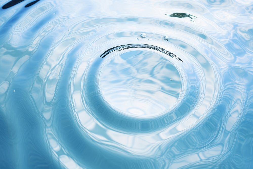 Water drops outdoors nature ripple. AI generated Image by rawpixel.