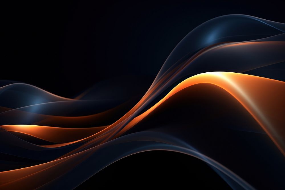 Swirling wavy shapes and dark lighting backgrounds abstract pattern. AI generated Image by rawpixel.