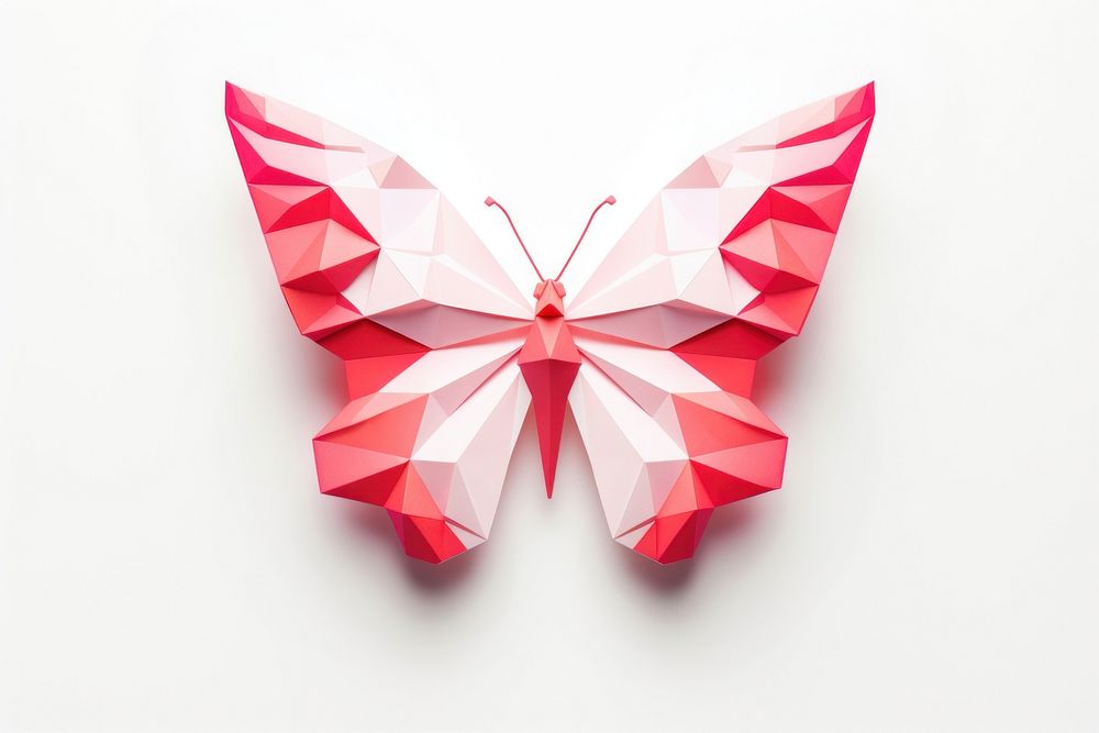 A butterfly origami paper art. AI generated Image by rawpixel.