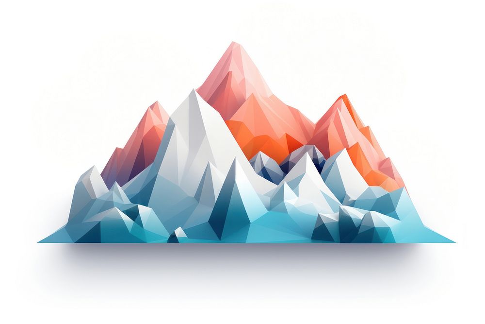 A Mountain background vector mountain nature paper. AI generated Image by rawpixel.