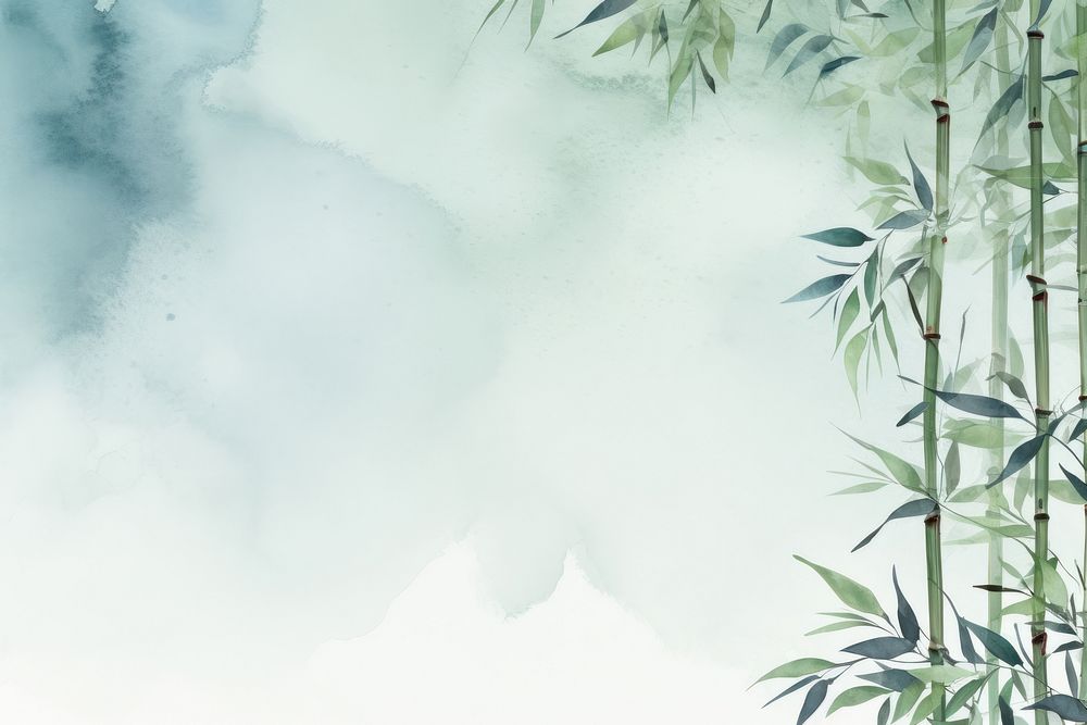 Bamboo backgrounds plant tranquility. AI generated Image by rawpixel.