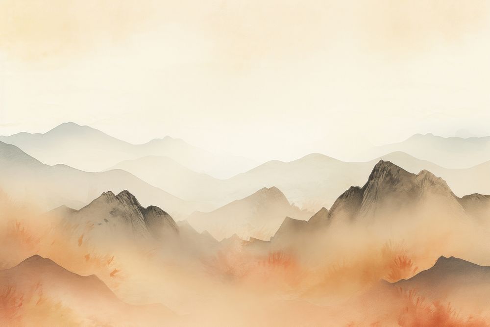 Mountain backgrounds landscape outdoors. AI generated Image by rawpixel.
