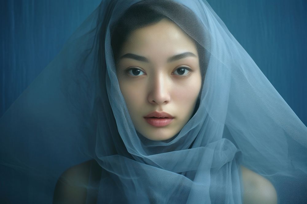 Thai woman veil portrait fashion. AI generated Image by rawpixel.
