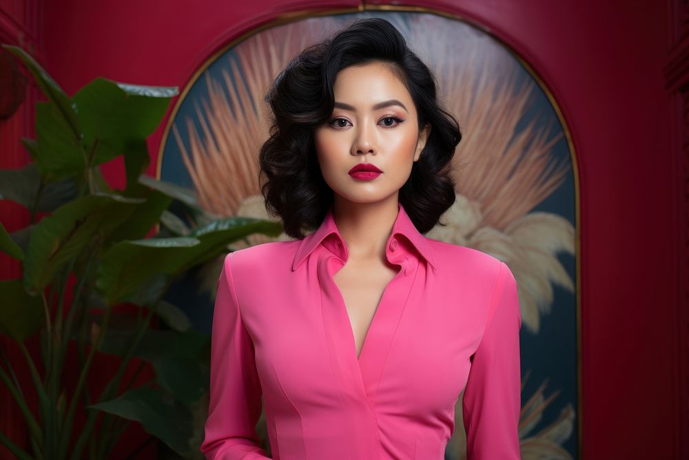 Vietnamese woman portrait adult photo. AI generated Image by rawpixel.