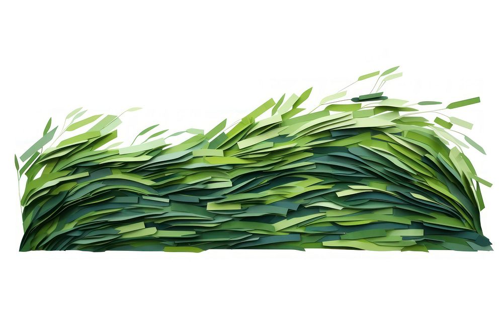 A green grass field plant leaf art. AI generated Image by rawpixel.