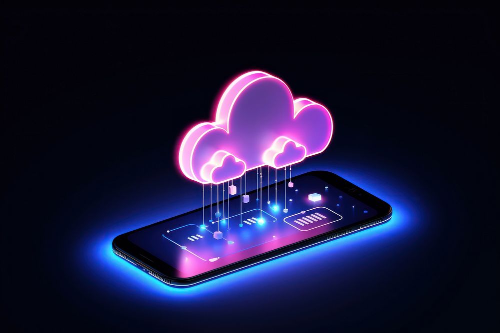 Cloud Computing Creative Icon cloud portability electronics. AI generated Image by rawpixel.