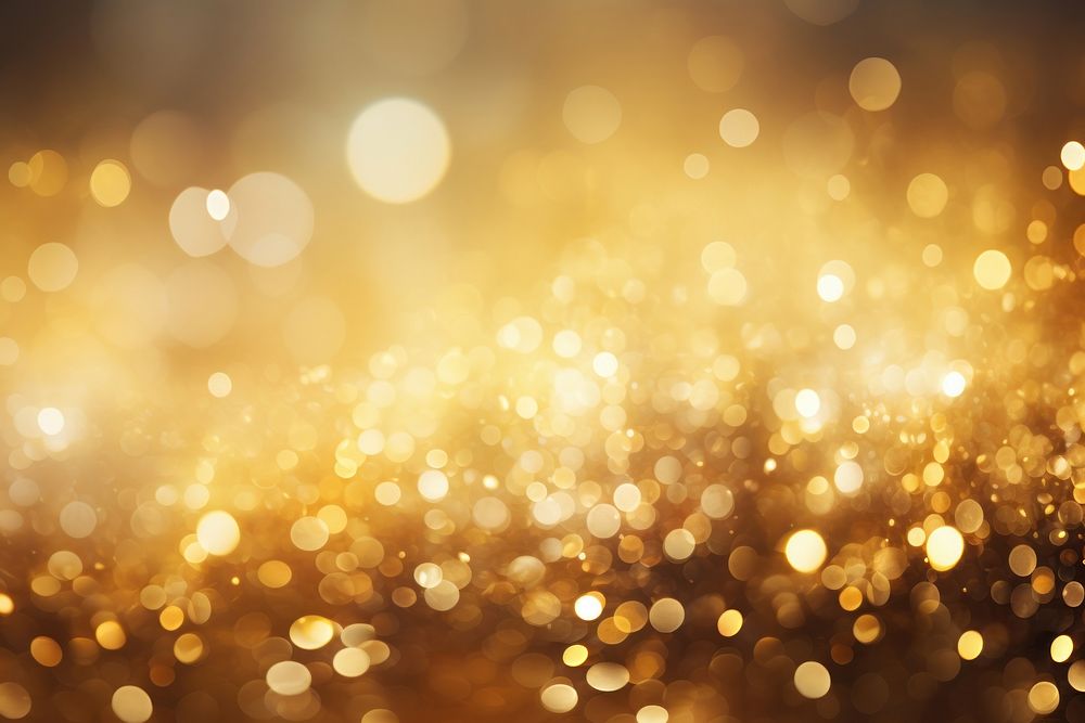 Sparkle gold bokeh backgrounds glitter light. AI generated Image by rawpixel.
