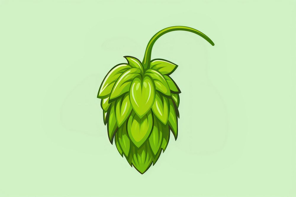 A Green hop green nature fruit. AI generated Image by rawpixel.