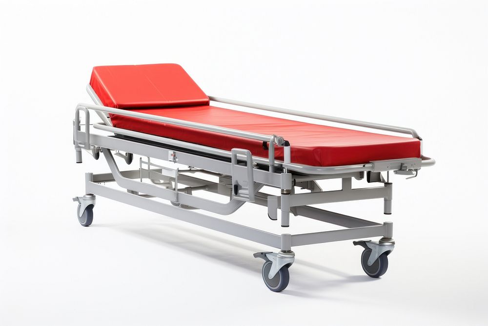 Photo of a Stretcher stretcher furniture white background. AI generated Image by rawpixel.