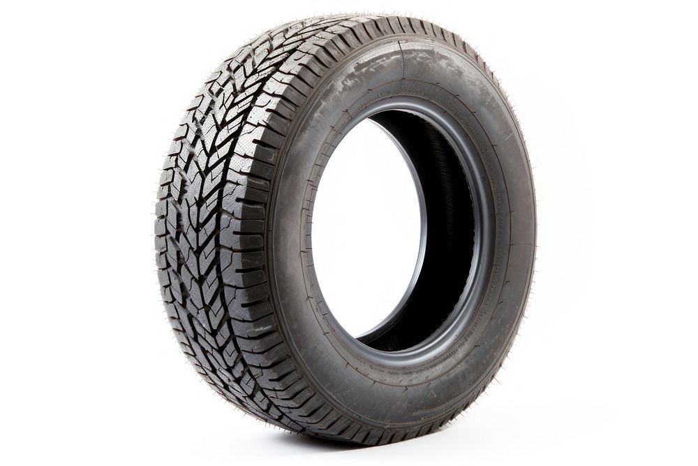 A car tyre tire white background transportation. AI generated Image by rawpixel.