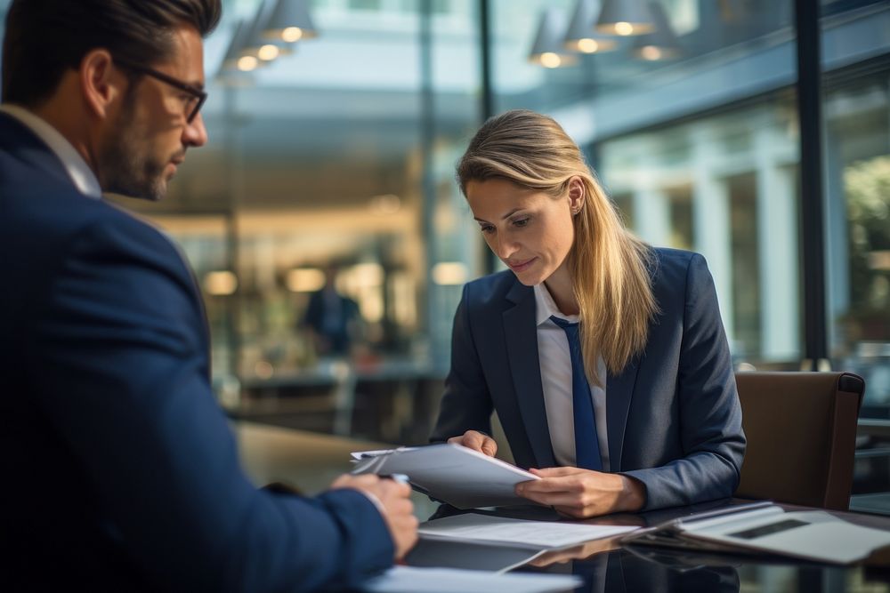 business man and business woman | Premium Photo - rawpixel