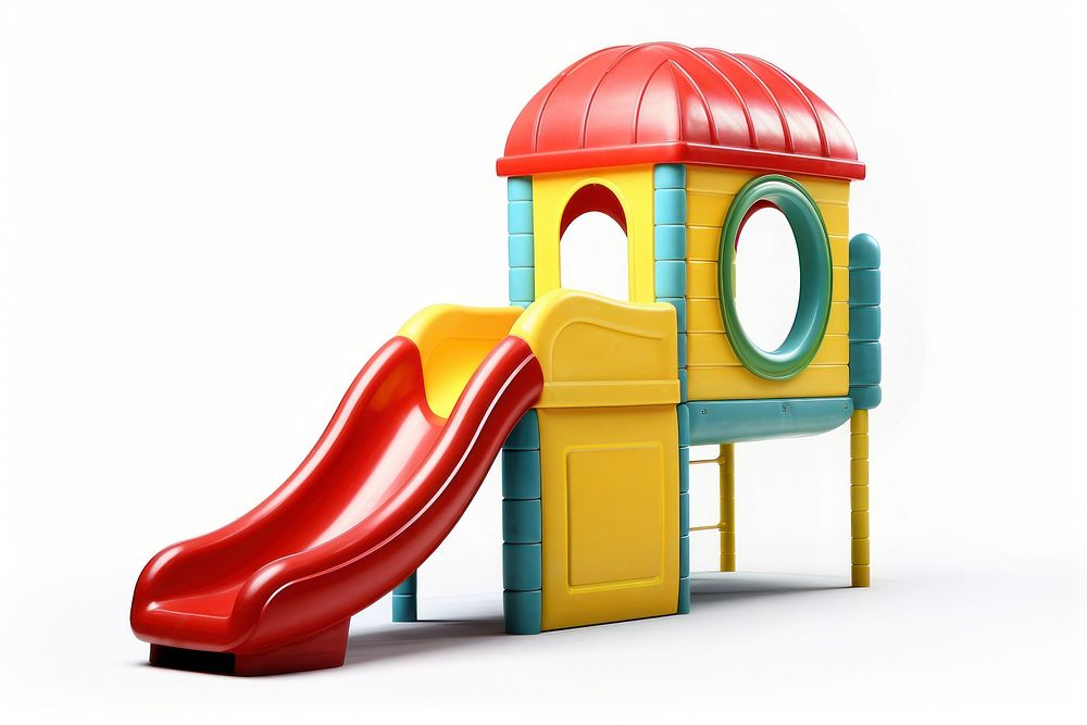 A Kids slider playground outdoors toy. AI generated Image by rawpixel.