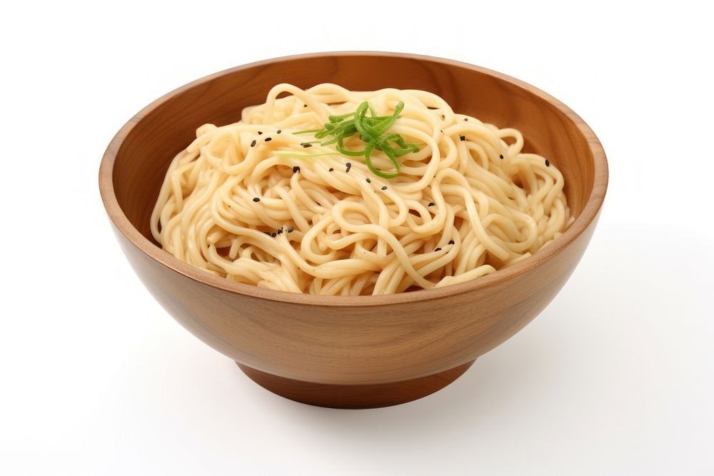 A noodle bowl spaghetti pasta food. AI generated Image by rawpixel.