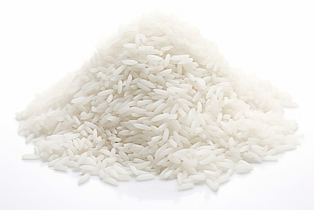 A Pile of White Rice rice white food. AI generated Image by rawpixel.