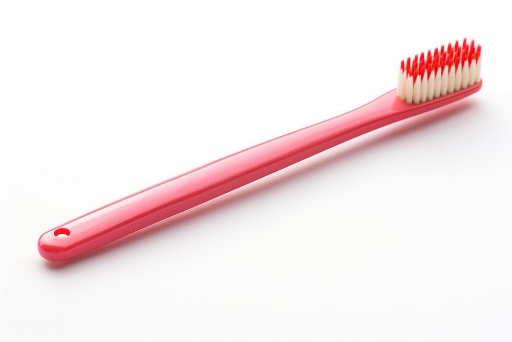 A toothbrush tool white background cosmetics. AI generated Image by rawpixel.
