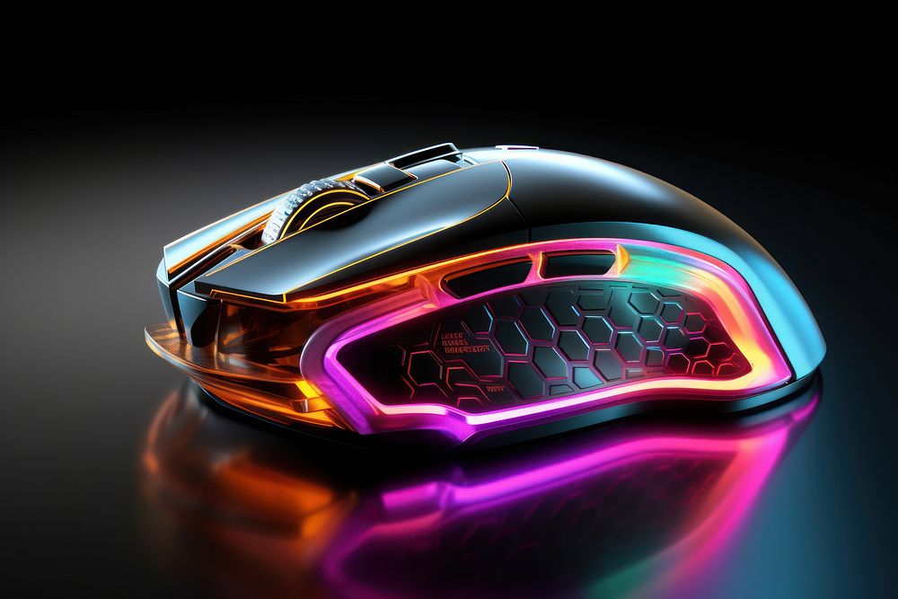 Gaming mouse electronics technology. AI generated Image by rawpixel.