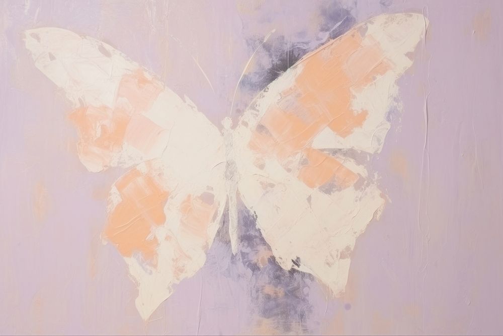 Butterfly backgrounds painting art. AI generated Image by rawpixel.