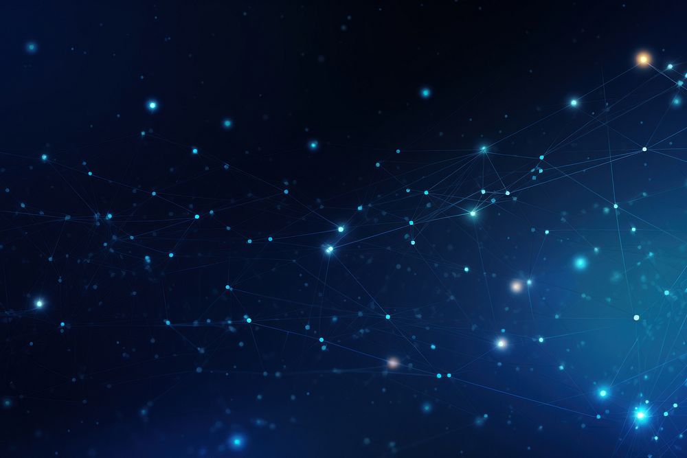 Abstract particle space backgrounds astronomy. AI generated Image by rawpixel.