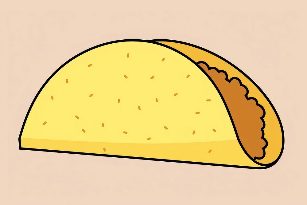 Taco bread food freshness. AI generated Image by rawpixel.