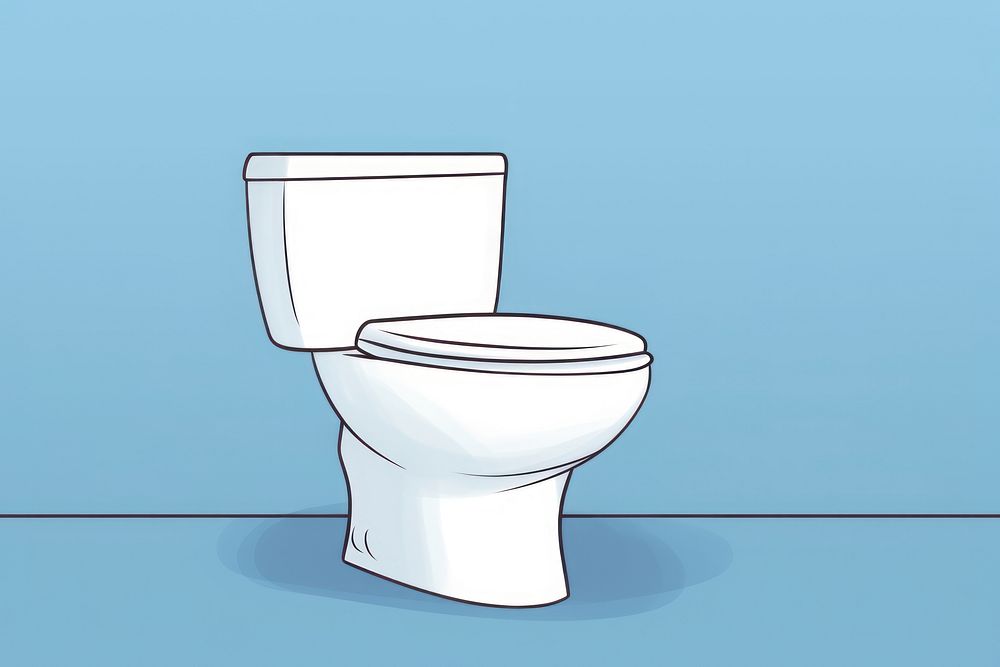 Toilet bowl bathroom cartoon convenience. AI generated Image by rawpixel.