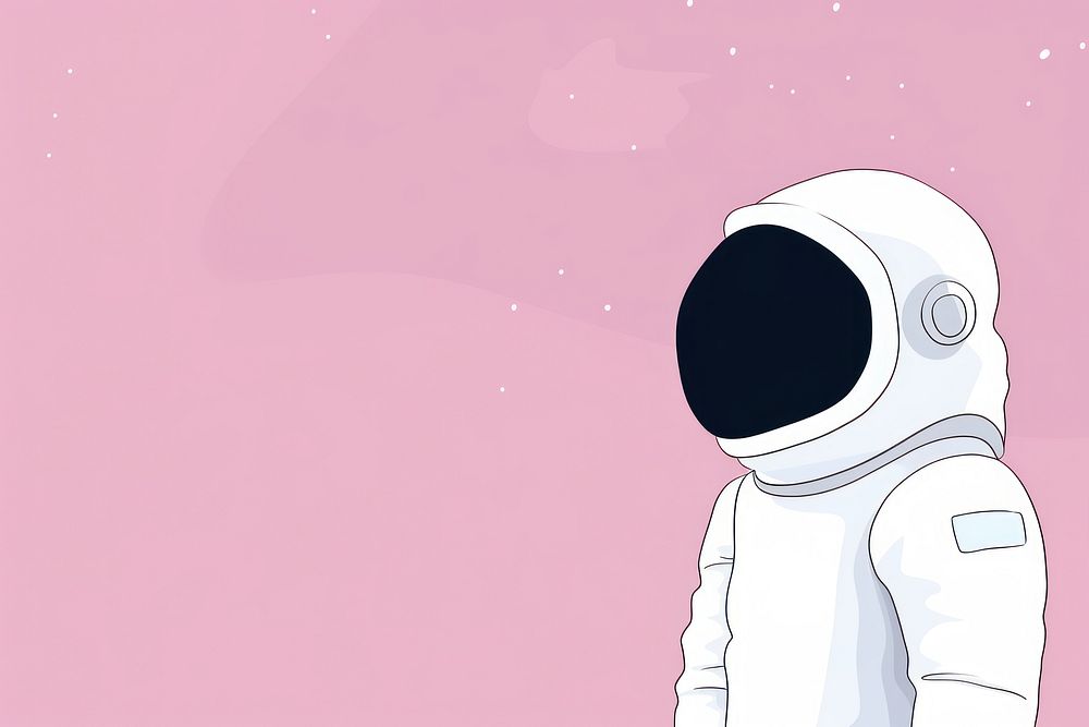 Astronaut cartoon technology astronomy. AI generated Image by rawpixel.