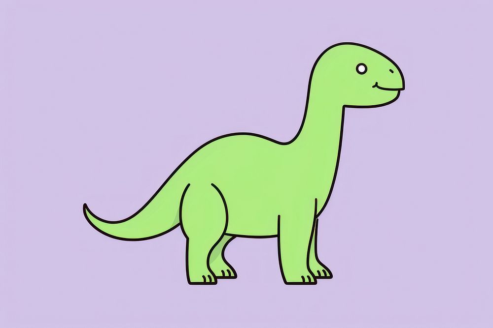 Dinosaur cartoon animal representation. AI generated Image by rawpixel.