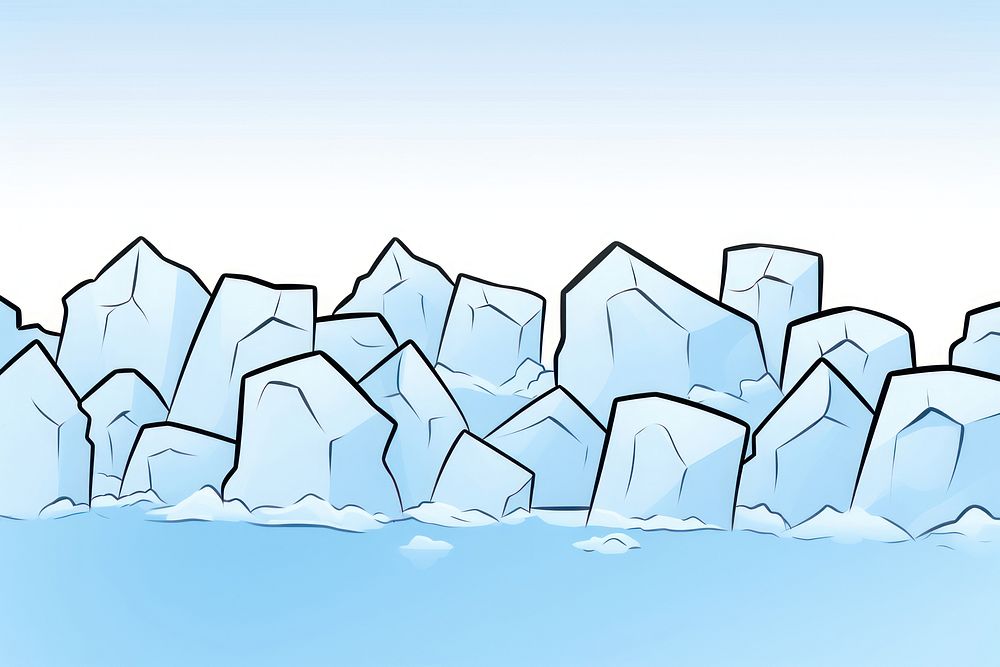 Ice outdoors cartoon snow. AI generated Image by rawpixel.